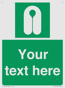 Custom sign safe condition Lifejacket